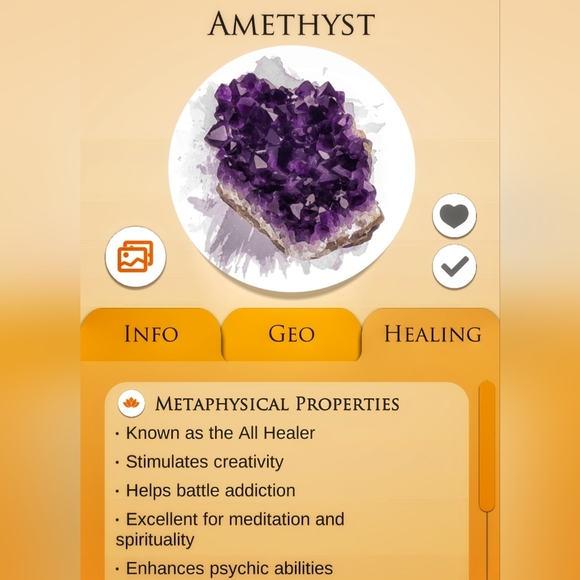 Amethyst Quartz Crystal Geode Cluster - Picture 4 of 5